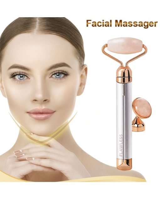 Flawless Contour Face Roller Manual Massage For Women (cell Operated)